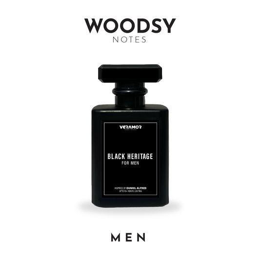 BLACK HERITAGE FOR MEN (INSPIRED BY DUNHILL ALFRED) (5ML TESTER FREE)