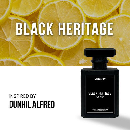 BLACK HERITAGE FOR MEN (INSPIRED BY DUNHILL ALFRED) (5ML TESTER FREE)