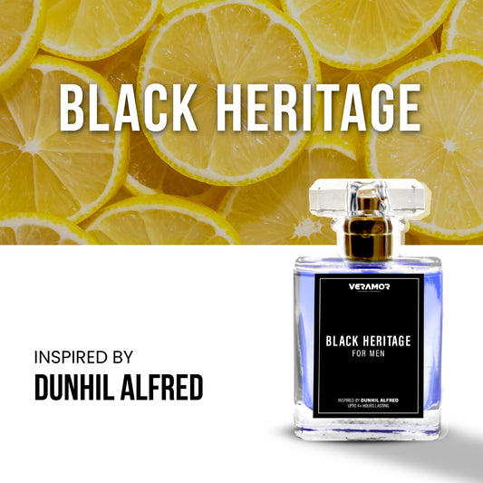 BLACK HERITAGE FOR MEN (INSPIRED BY DUNHILL ALFRED) (5ML TESTER FREE)