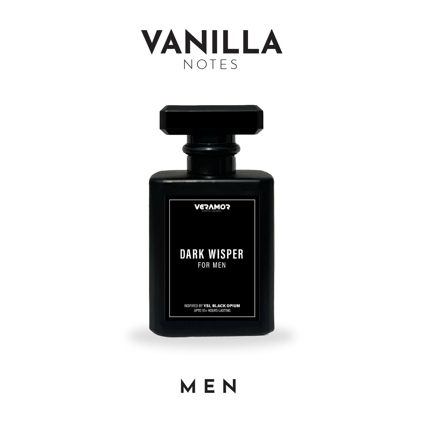 DARK WISPER FOR MEN (INSPIRED BY YSL BLACK OPIUM) (5ML TESTER FREE)