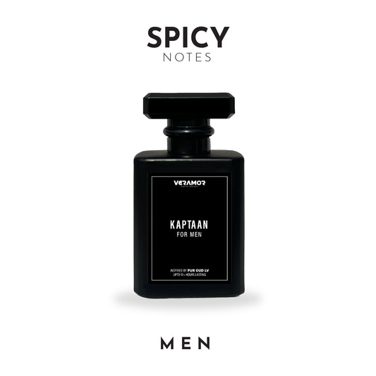 KAPTAAN FOR MEN (INSPIRED BY LV PUR OUD) (5ML TESTER FREE)