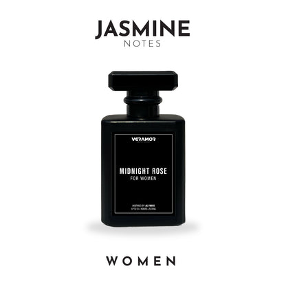 MIDNIGHT ROSE FOR WOMEN (INSPIRED BY AL-FARIS) (5ML TESTER FREE)