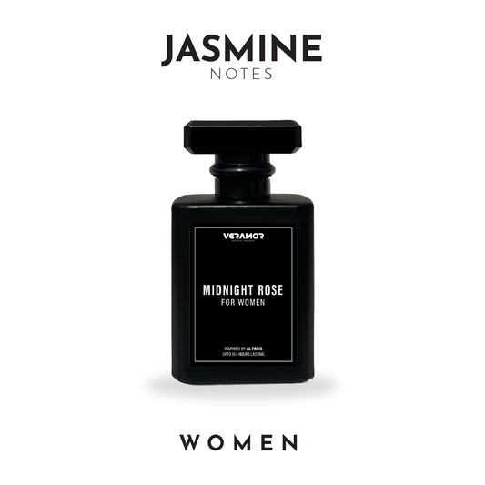 MIDNIGHT ROSE FOR WOMEN (INSPIRED BY AL-FARIS) (5ML TESTER FREE)