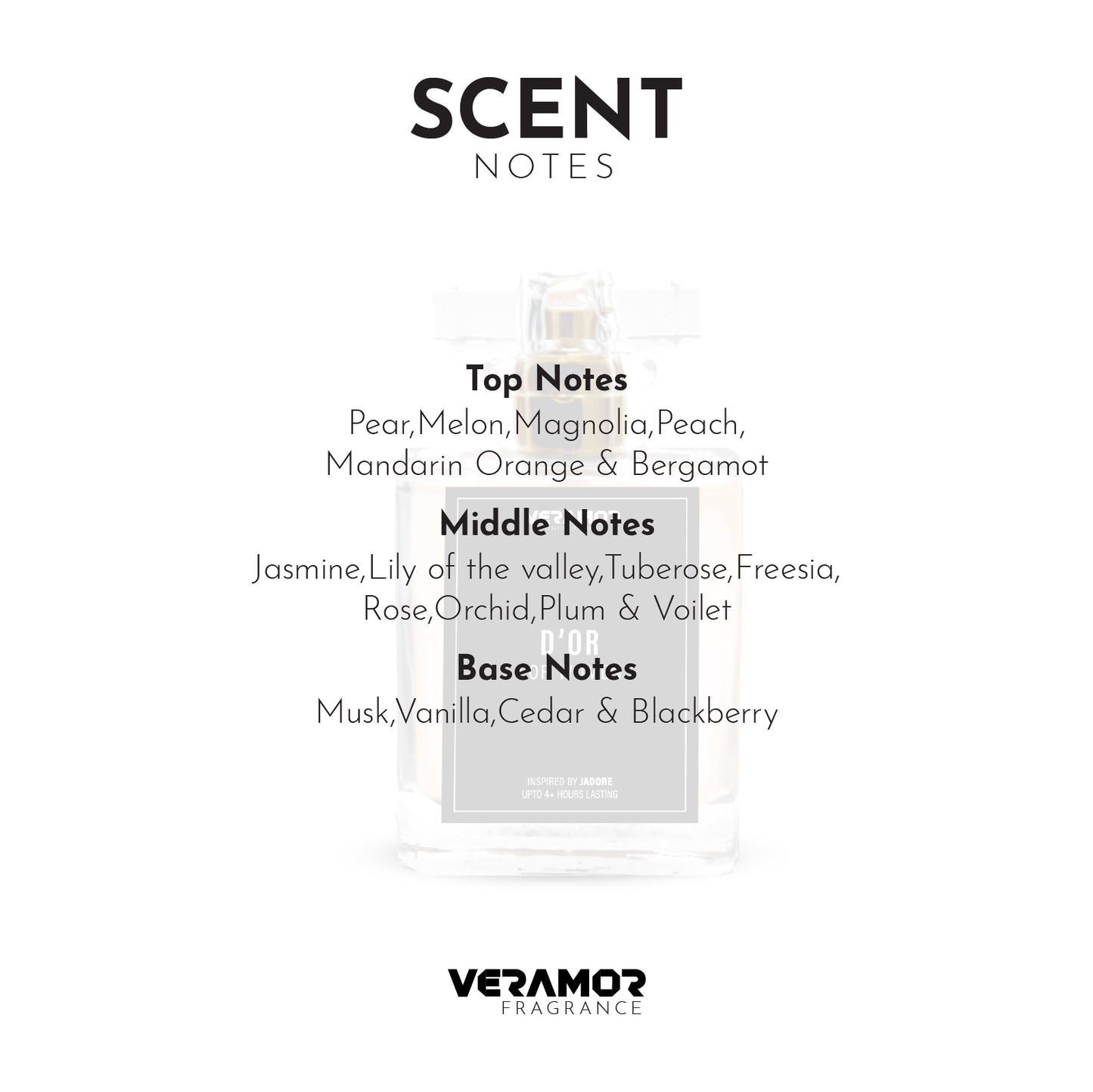 D'OR FOR WOMEN (INSPIRED BY JADORE) (5ML TESTER FREE)