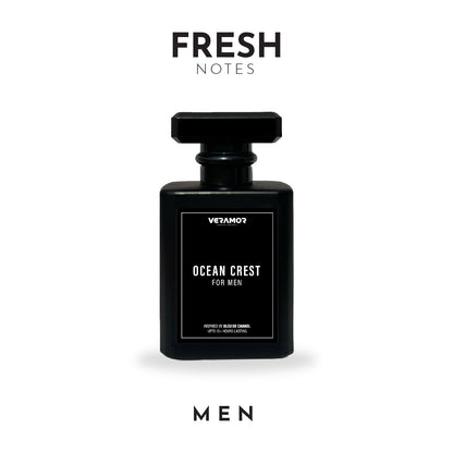 OCEAN CREST FOR MEN (INSPIRED BY BLEU DE CHANEL) (5ML TESTER FREE)