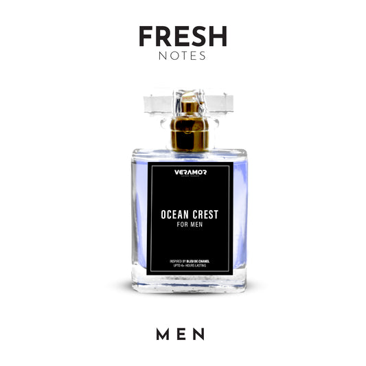 OCEAN CREST FOR MEN (INSPIRED BY BLEU DE CHANEL) (5ML TESTER FREE)