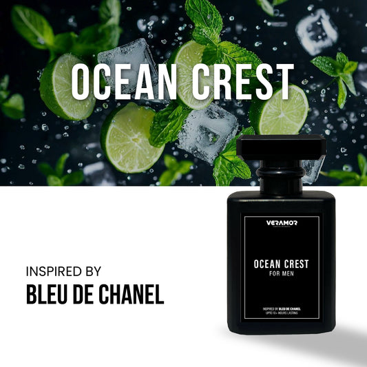 OCEAN CREST FOR MEN (INSPIRED BY BLEU DE CHANEL) (5ML TESTER FREE)