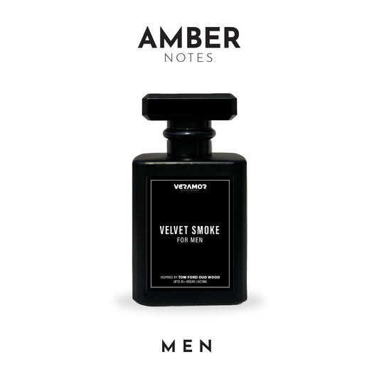 VELVET SMOKE FOR MEN (INSPIRED BY TOM FORD OUD WOOD) (5ML TESTER FREE)