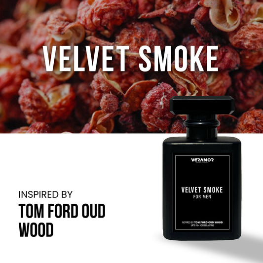 VELVET SMOKE FOR MEN (INSPIRED BY TOM FORD OUD WOOD) (5ML TESTER FREE)