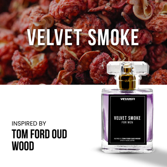 VELVET SMOKE FOR MEN (INSPIRED BY TOM FORD OUD WOOD) (5ML TESTER FREE)